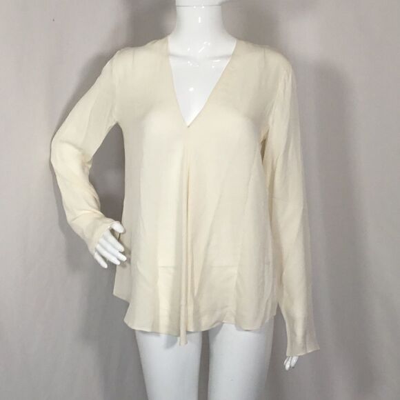 Theory Meniph Classic Georgette Top (H6) - Picture 1 of 6